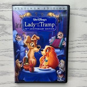 Walt Disney's Lady and the Tramp 50th Anniversary Platinum Edition DVD